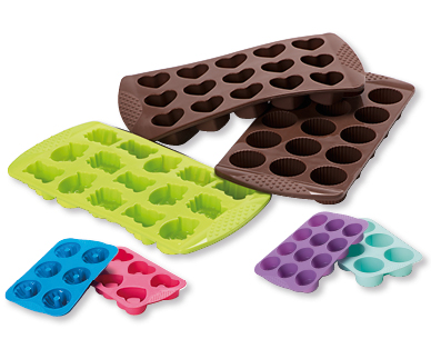CROFTON(R) Silikon-Mini-Backformen, 2-/3-teilig