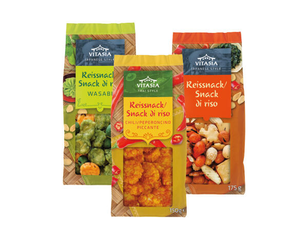 Rice Snacks and Coated Peanuts