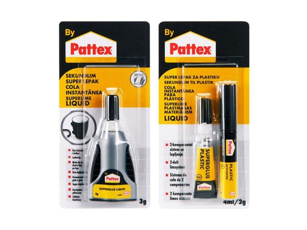 Assortiment de colles instantanées Pattex