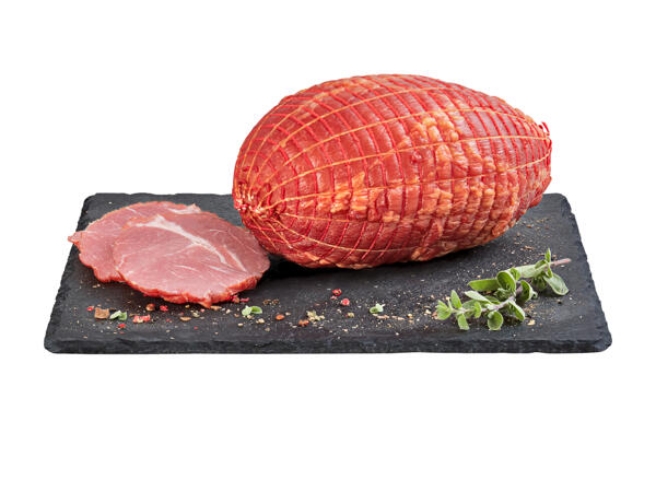 Noce di prosciutto delizioso