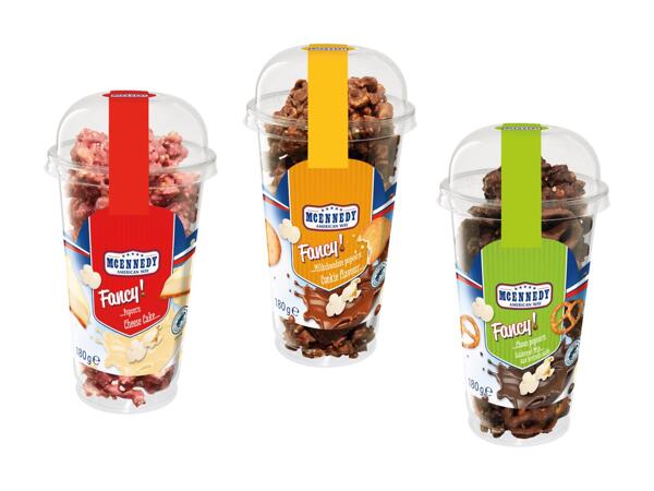 Popcorn chocolaté en gobelet