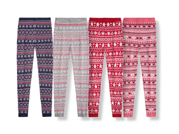 Stickade leggings