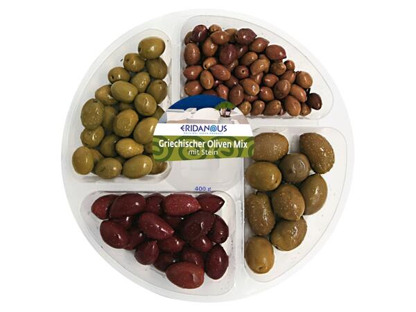Griechischer Oliven Mix