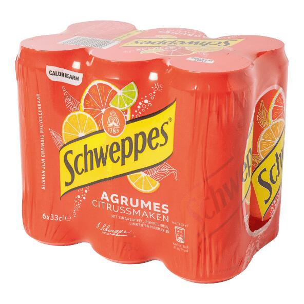 SCHWEPPES(R) Schweppes Agrumes, 6 st.