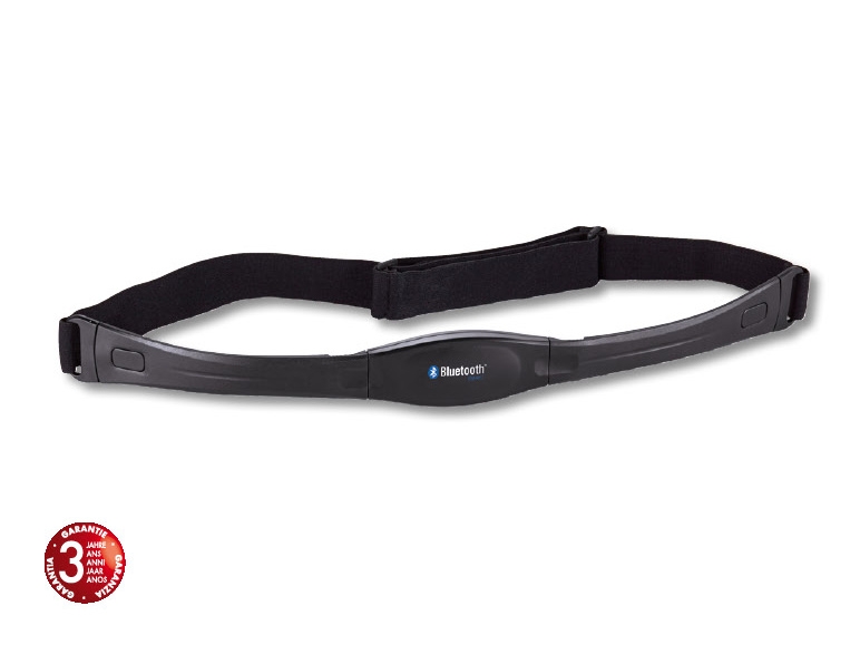 Ceinture mesurant la fréquence cardiaque équipée de Bluetooth(R)