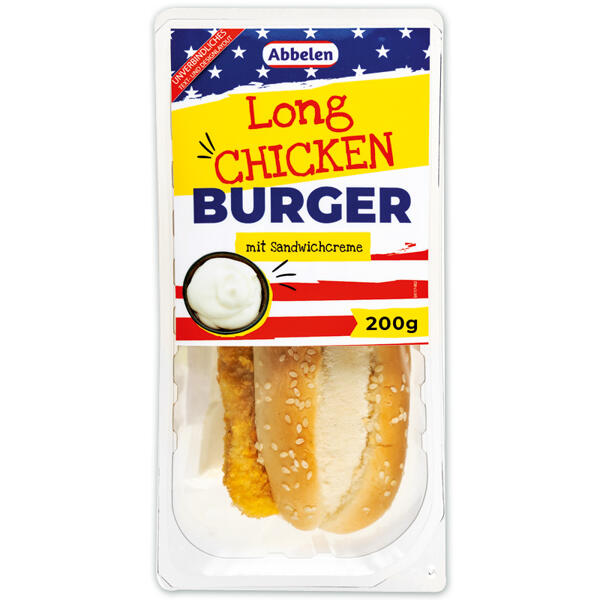 Long Chicken / Rib Burger