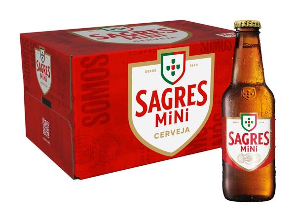 Bière Sagres mini