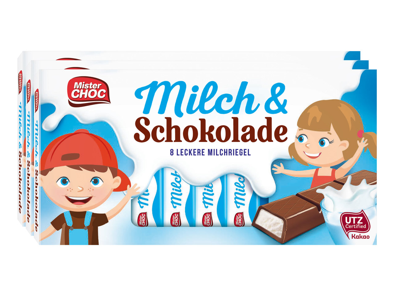 MISTER CHOC Milchschokolade