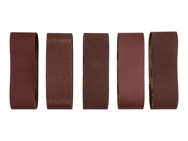 Parkside Belt Sander Paper Set - 10 Piece Set