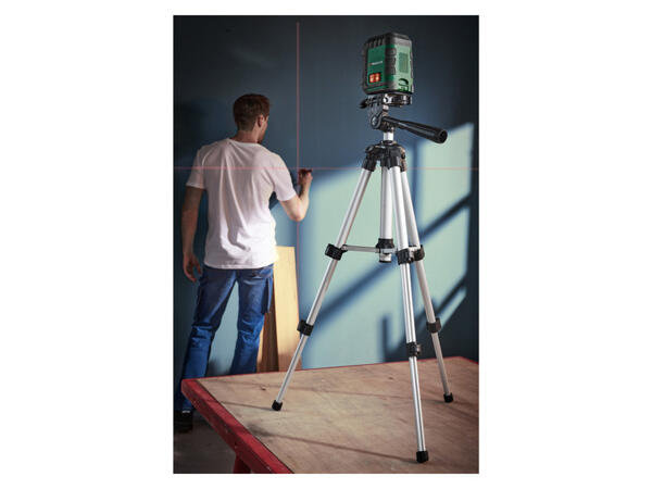 Křížový liniový laser se stativem PKLL 10 B4
