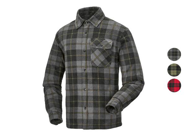 Pánský flanelový overshirt