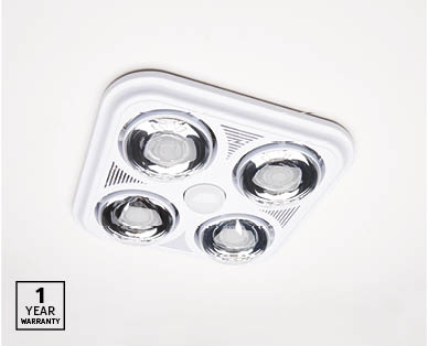 Bathroom Heater Lamp with Fan