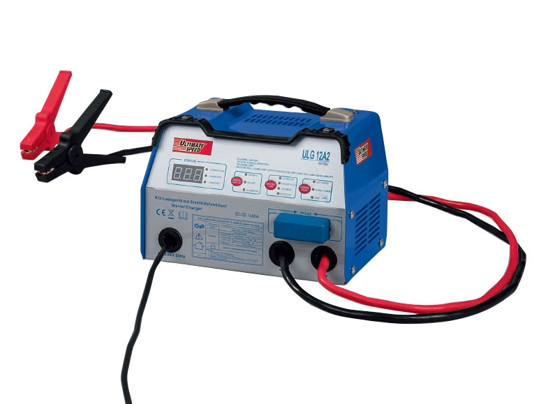 Ultimate Speed Car Battery Charger with Jump Start Function