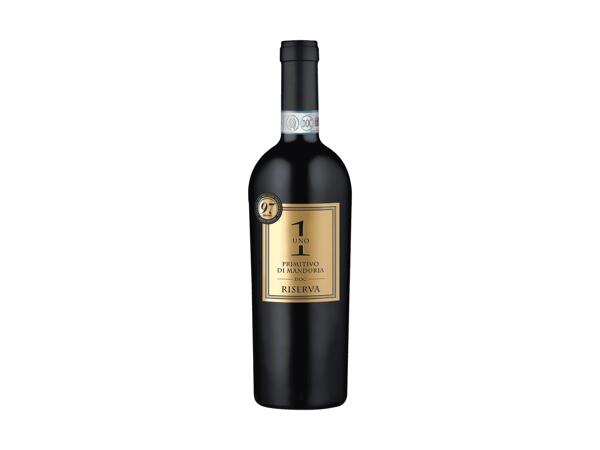 Uno Primitivo di Manduria Riserva