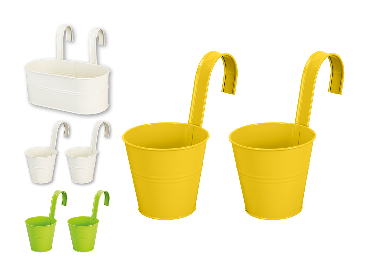Pots de fleurs, 1/ 2 pièces