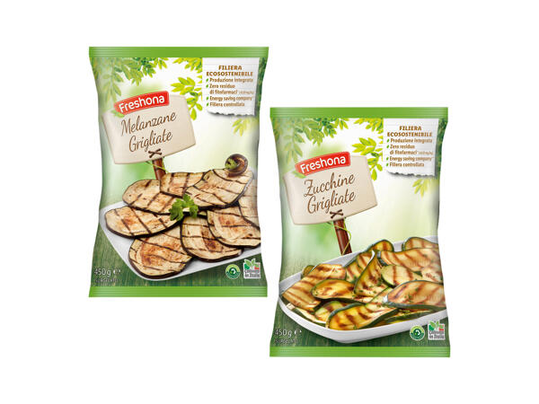 Grilled Courgettes or Aubergines