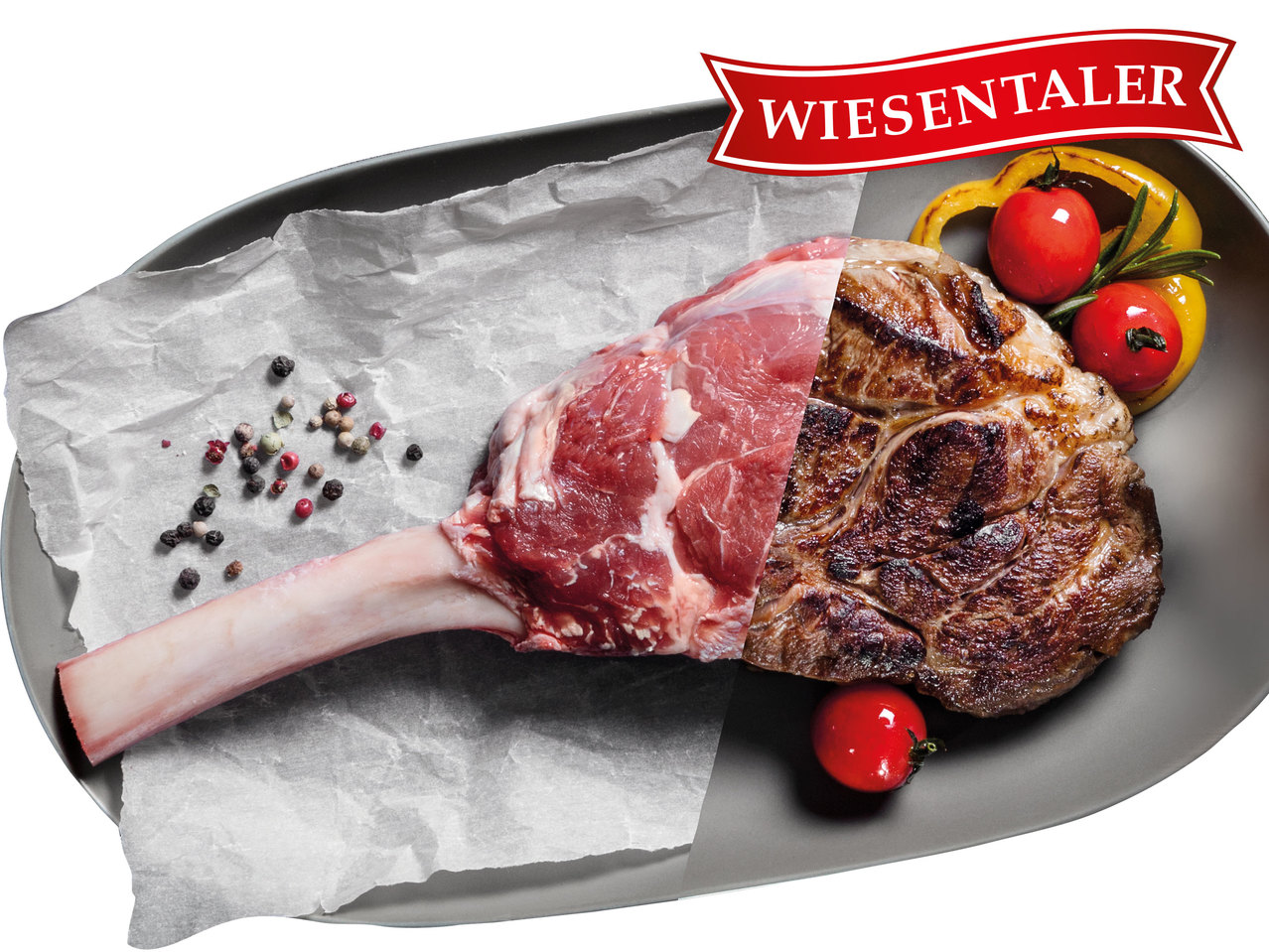 WIESENTALER Frisches österreichisches Tomahawk-Steak