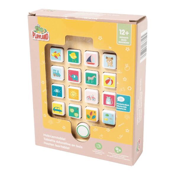 PLAYLAND(R) 				Houten leertablet