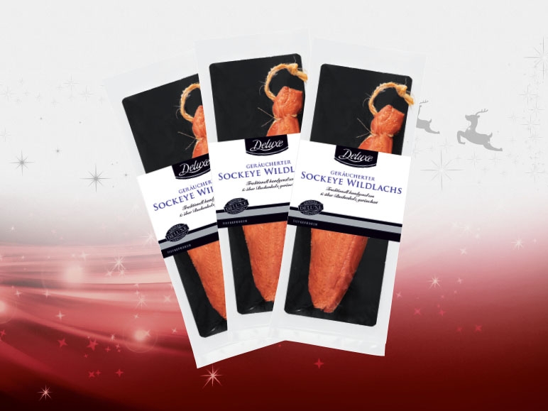 Salmone selvaggio sockeye affumicato
