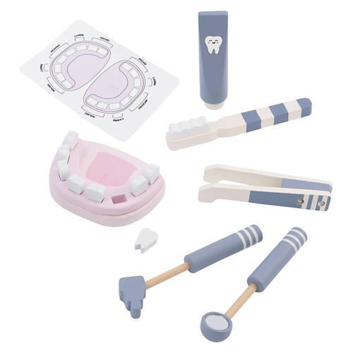 Kids Wooden Roleplay Vest - Dentist