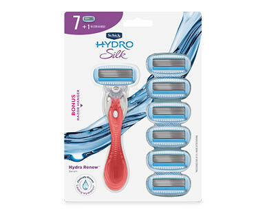 Schick Hydro Silk 5 Blade Value Razor Pack