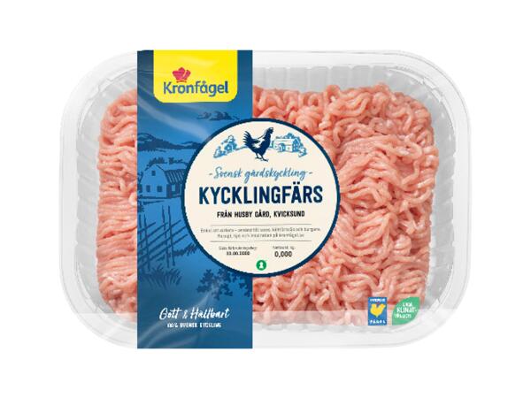 Kronfågel färsk kycklingfärs