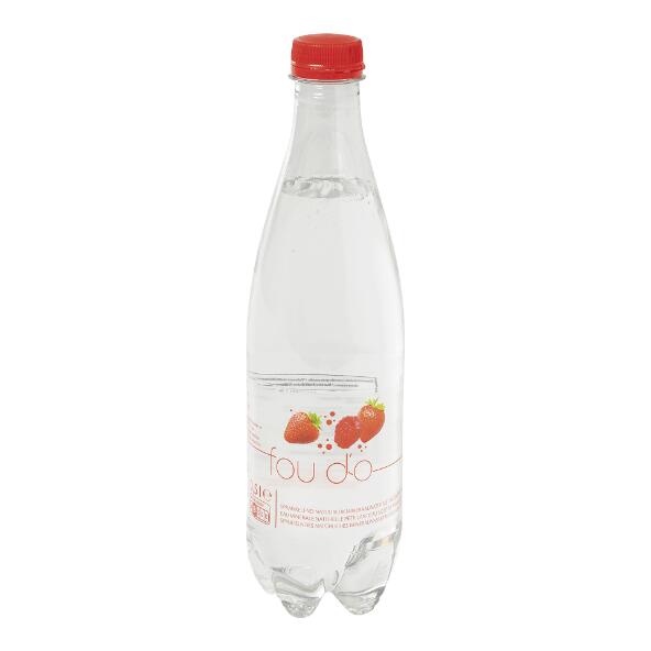 FOU D'O(R) 				Kohlensäurehaltiges Wasser mit Himbeere und Erdbeere