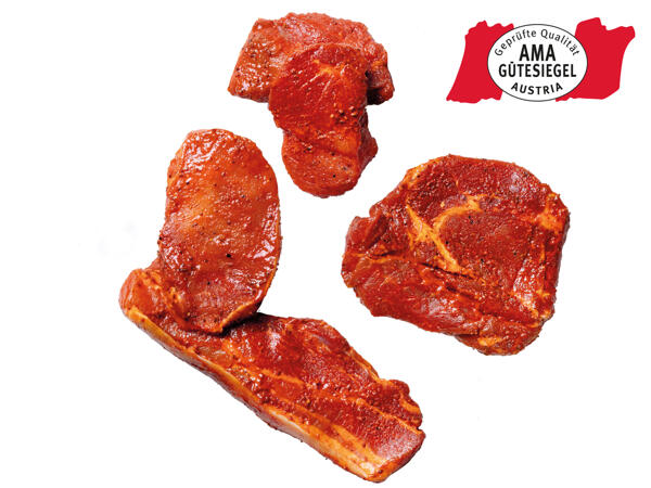 Frischer Grillmix mariniert