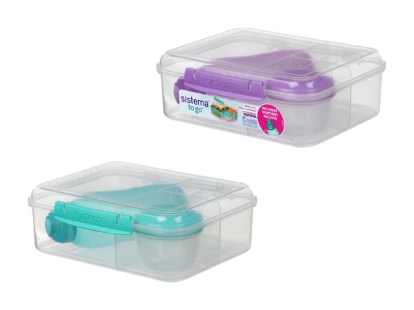 Set de boîtes pour repas Sistema