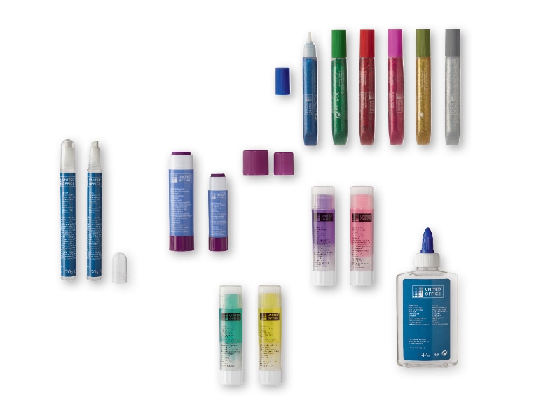 UNITED OFFICE(R) Assorted Glues