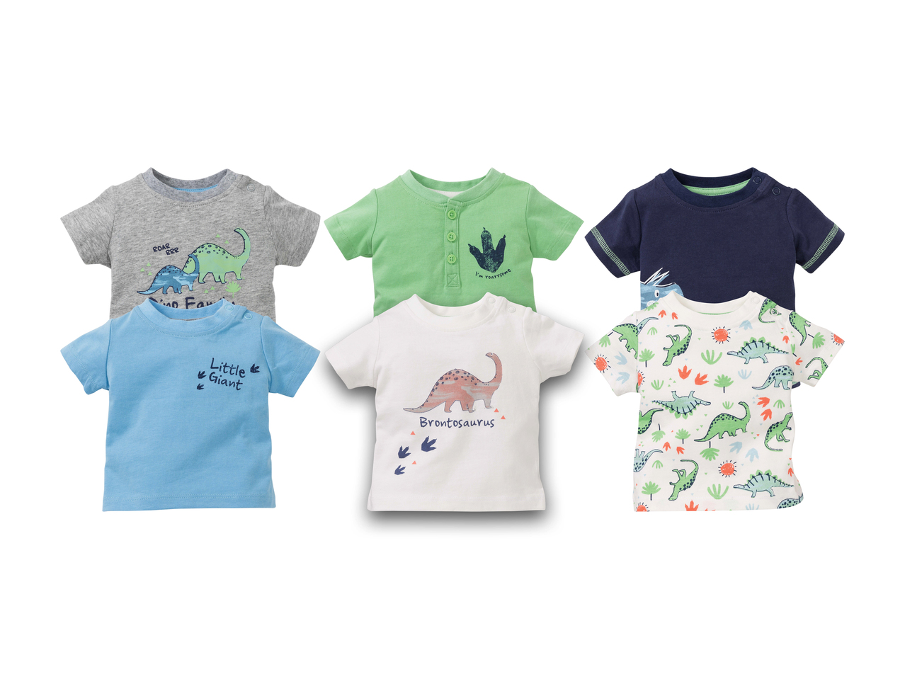 Tee-shirts pour bébé, lot de 21