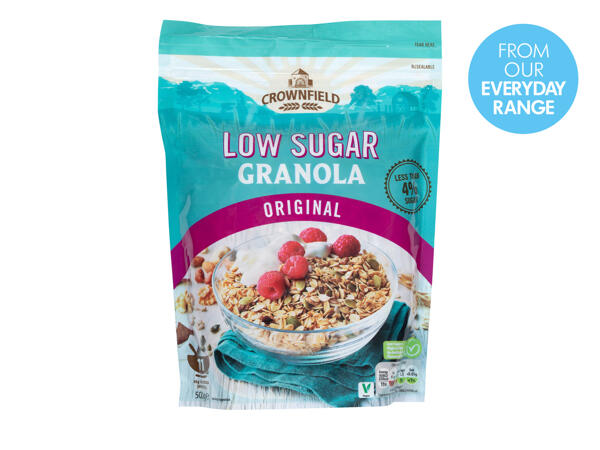 Crownfield Low Sugar Granola