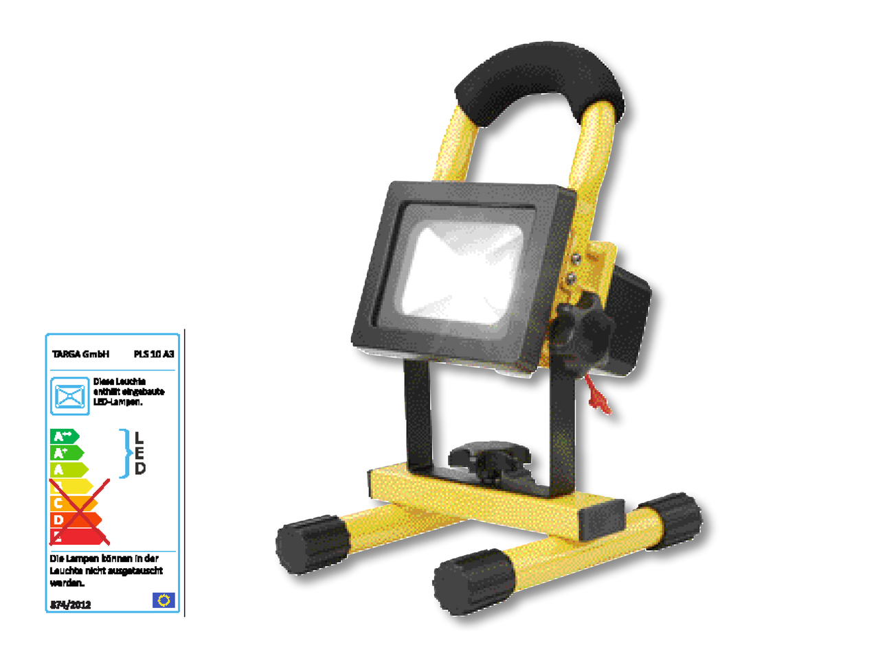 Projecteur à LED sans fil 10 watts