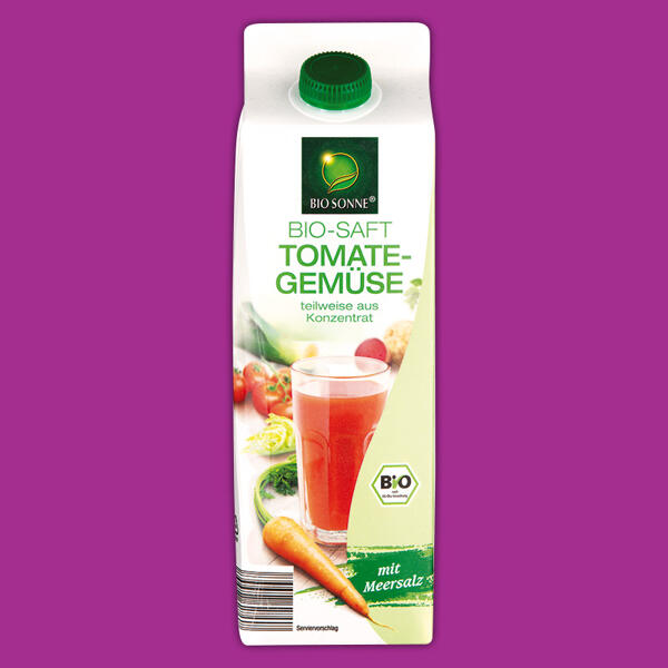 Bio-Gemüsesaft