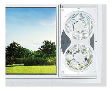 Easy Home
Twin Window Fan