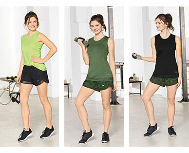 Crane Ladies' Shorts or 2-Pack Tank Tops