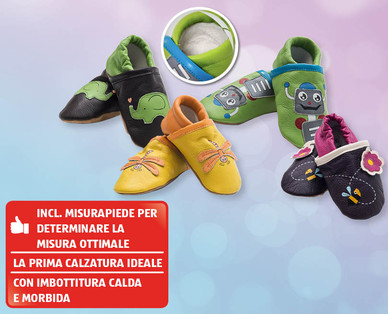 Pantofole per bebè/bambini piccoli IMPIDIMPI