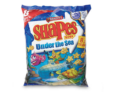 Shapes Under The Sea 8pk/144g