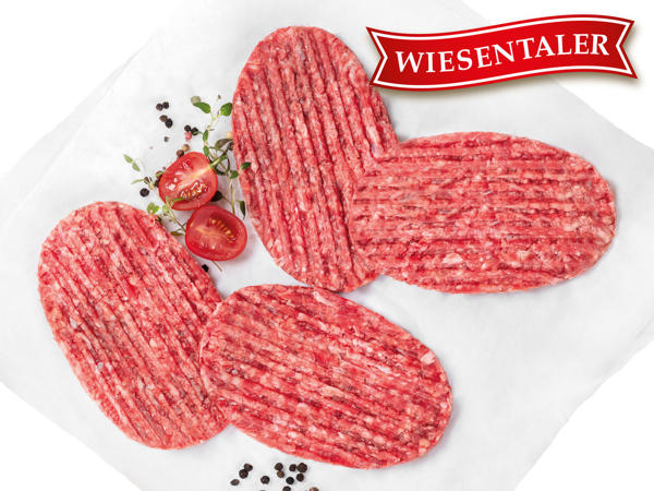 WIESENTALER Frische österreichische faschierte Laibchen vom Rind