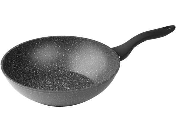 HLINÍKOVÁ PÁNEV / HLINÍKOVÁ PÁNEV WOK ⌀ 28 CM