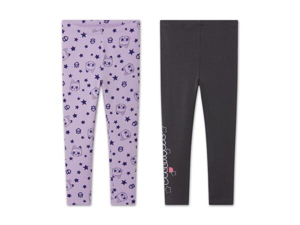 Kleinkinder Thermo-Leggings, 2 Stück
