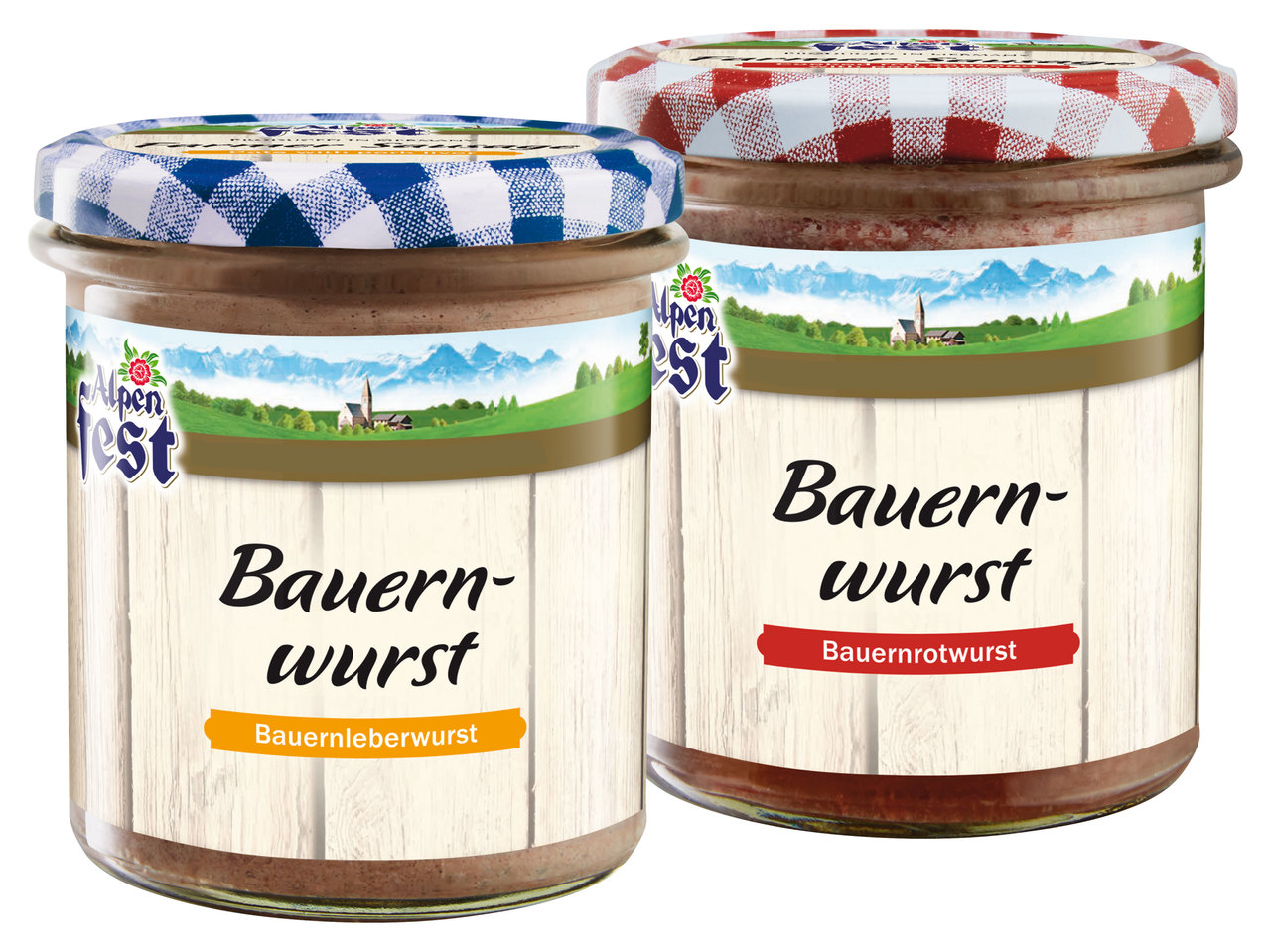 ALPENFEST Bauernwurst im Glas