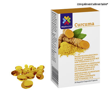 MULTINORM
CAPSULES AU CURCUMA