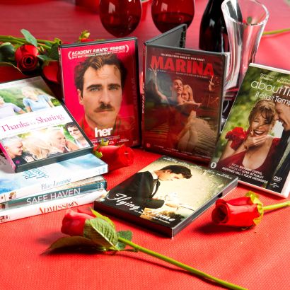 Romantische film op dvd