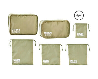 Travel Organiser 6pk 