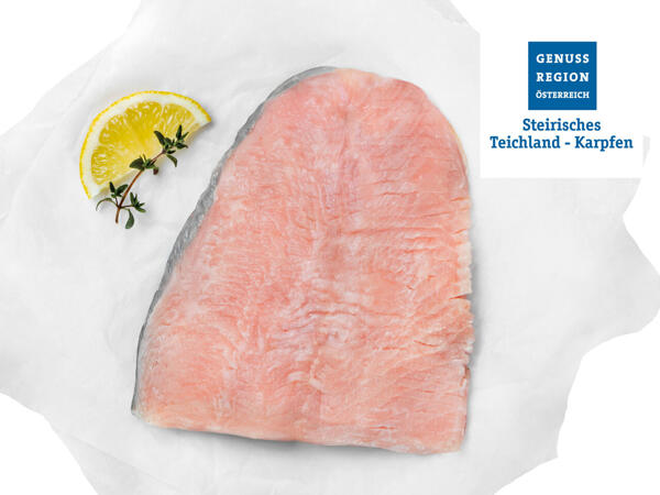 Frisches Karpfenfilet