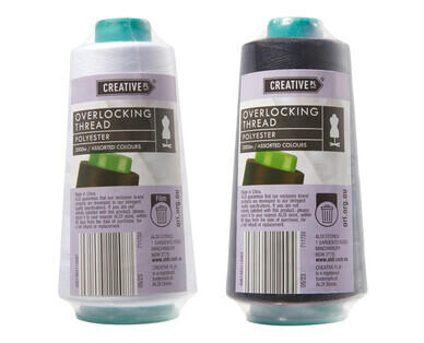 Sewing Thread 500m 3pk or Overlocker Thread 2000m