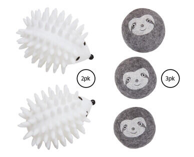Assorted Joie Dryer Balls and Laundry Accessories