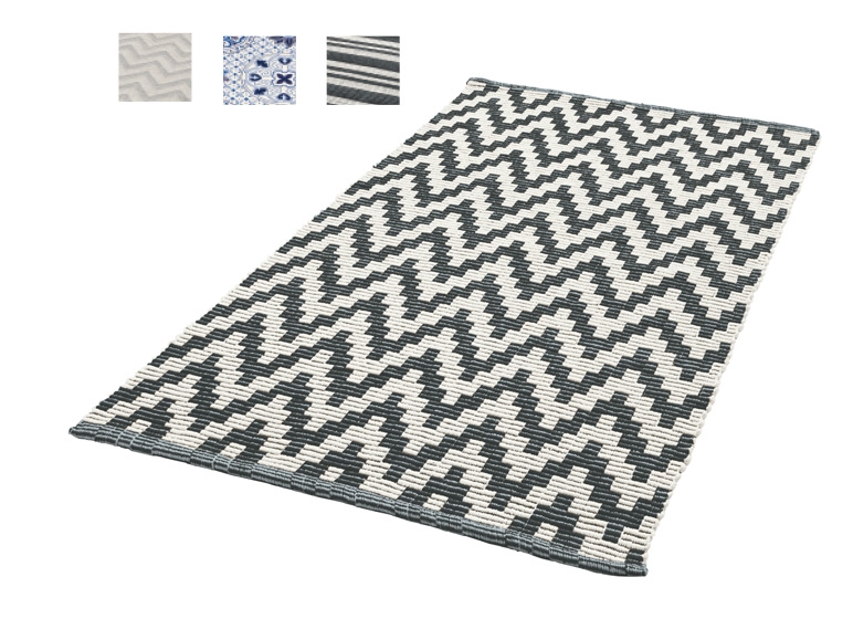 MERADISO(R) Jacquard Cotton Rug 67 x 120cm