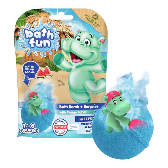 CRAZE(R) 				Bombe de bain avec surprise